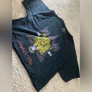 Deff Leppard Crop Top